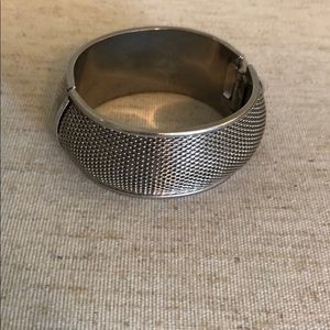 Bangle Hinge Bracelet Silver